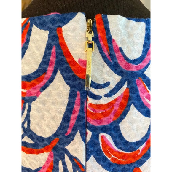 Lilly Pulitzer Iggy Shift dress Gillty design mid cut out size 6 - Picture 13 of 13
